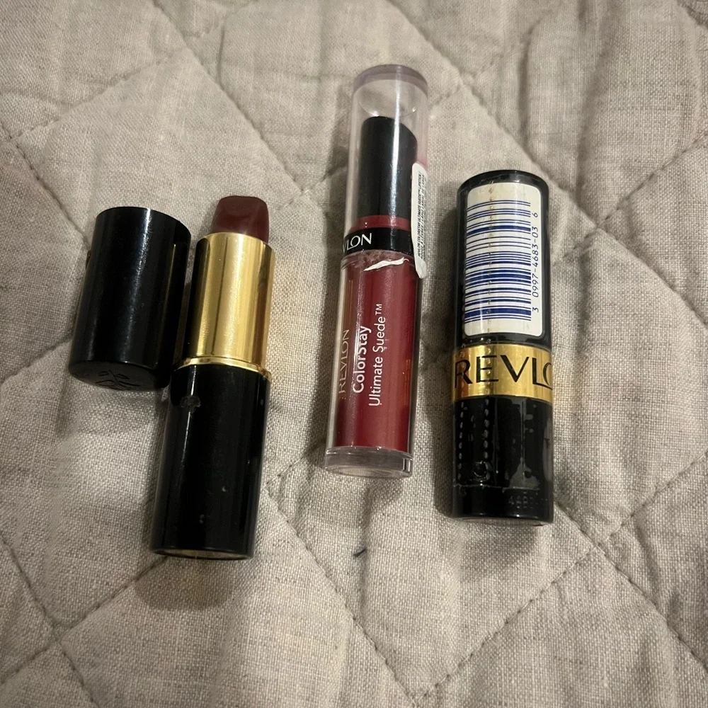 Revlon and Lancôme Lipstick Bundle